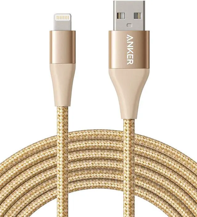 Anker Powerline+ II Lightning Cable (10ft), MFi Certified for