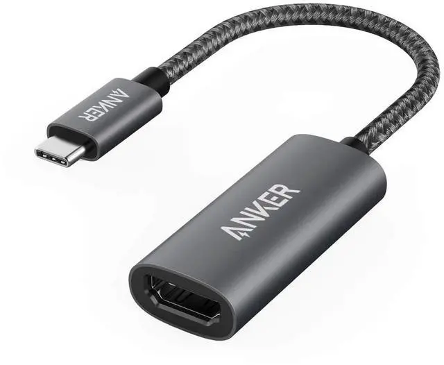 Main image of Anker USB C to HDMI Adapter, Aluminum Portable USB C Adapter, Supports 4K 60Hz, for MacBook Pro, MacBook Air, iPad Pro, Pixelbook, XPS, Galaxy, and More