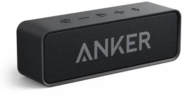 Main image of Anker Soundcore Bluetooth Speaker with IPX5 Waterproof, Stereo Sound, 24H Playtime, Portable Wireless Speaker for iPhone, Samsung and More