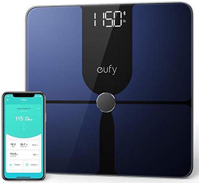 Home Inovations Tempered Glass Digital Bathroom Scale with LCD Display-396  Pound