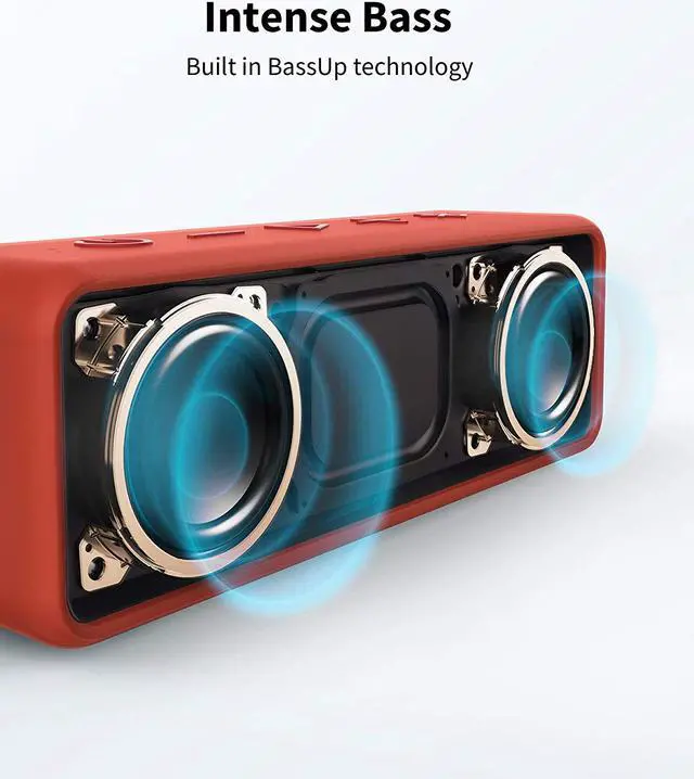 Alt view image 5 of 6 - [Upgraded] Anker Soundcore 2 Portable Bluetooth Speaker with 12W Stereo Sound, Bluetooth 5, Bassup, IPX7 Waterproof, 24-Hour Playtime, Wireless Stereo Pairing, Speaker for Home, Outdoors, Travel