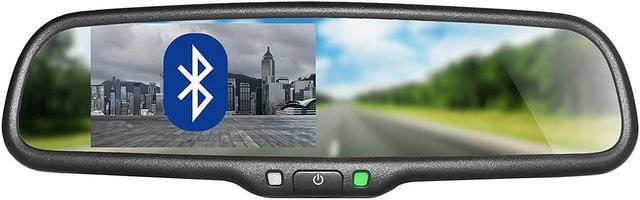 Bluetooth rear view mirror discount