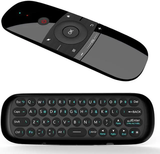 Main image of Wechip W1 Infrared Sensing Body Sense Remote Control Double-Sided Mouse Fly Mouse Keyboard Touchpad Game Remote Control