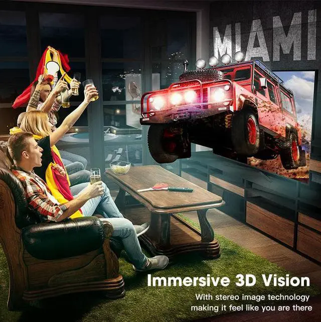 Alt view image 5 of 7 - 8K Fiber Optic HDMI Cable 100 Feet 48Gbps 8K60Hz 4K120Hz Dynamic HDR eARC HDCP2.2/2.3 Compatible with Nvidia RTX 3080/3090 Xbox Series X PS5 Denon AV Receiver LG Samsung Sony TV