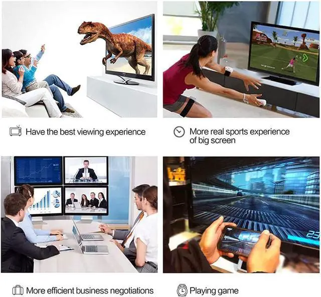 Alt view image 7 of 7 - LUOM eARC HDMI 2.0 Audio Extractor, 4K@60HZ RGB8:8:8 HDR HDMI Splitter Audio Converter 4K HDMI to Optical TOSLINK SPDIF 7.1 3.5mm Audio Jack