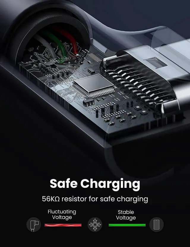 Alt view image 3 of 7 - PD 100W USB C to USB C Cable [3.3ft, 1-pack], LUOM 5A Fast Charging USB C Cable Right Angle 90 Degree, Nylon Braided Type C Cable for Samsung S21 S20 Note 20 MacBook Pro Google Pixel etc