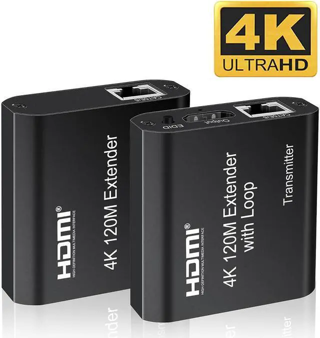 Main image of LUOM 4K HDMI Extender Up to 394-Feet (120m)