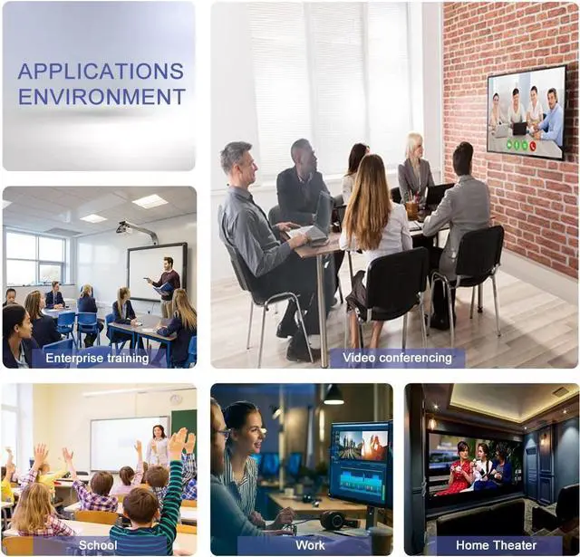 Alt view image 7 of 7 - LUOM 4x4 HDMI Matrix Switch with IR Remote Control,4 in 4 Out Matrix HDMI Video Switcher Splitter, Support 4K@30Hz 3D 10.2Gbps, HDMI 1.4, 1080P@60Hz, 3D, YUV 4:2:0