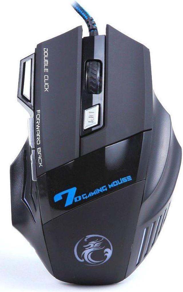 Alt view image 4 of 7 - ESTONE Professional Wired Gaming Mouse, X7 Gaming Mice 7 Button 5500 DPI LED Optical USB Gamer Computer Mouse Mice Cable Mouse  for Pro Game Notebook, Laptop, PC, Computer