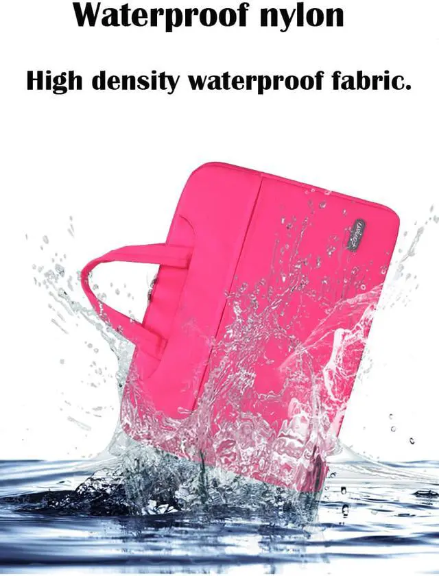 Alt view image 7 of 8 - LUOMs Notebook Carrying Bag with Annex, for 15-15.6 inch Tablet/Apple Macbook/ Chromebook/ Acer/ Asus/ Dell/ Fujitsu/ Lenovo/ HP/ Samsung/ Sony/ Toshiba Laptop Computer