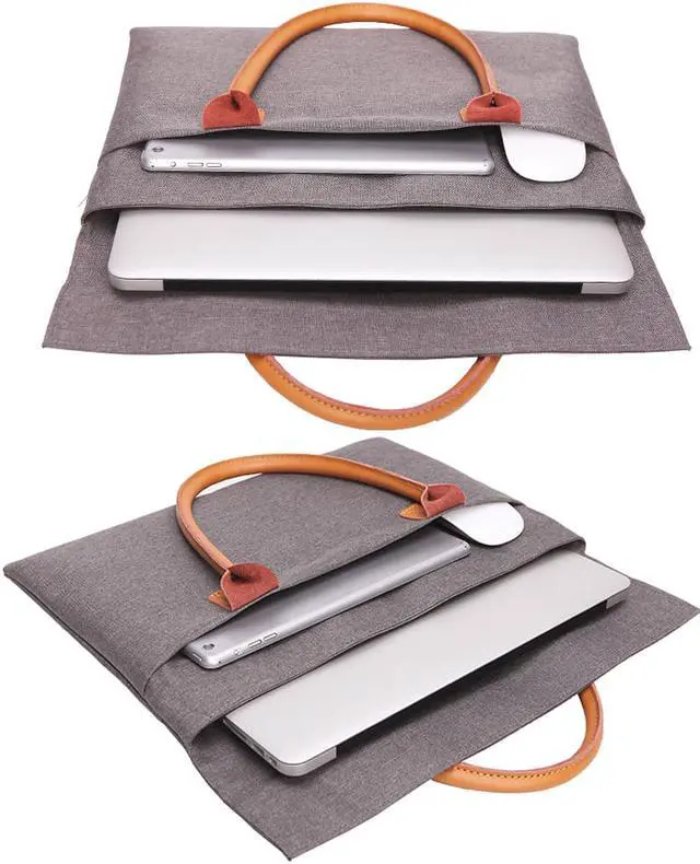 Alt view image 5 of 7 - Wellhouse Laptop Carrying Bags Business Bags Notebook Cases for 12, 13,13.3,14,14.4,15,15.6 Inch Tablet, Apple Macbook, Chromebook, Acer, Asus, Dell, Lenovo, HP, Samsung, Sony, Toshiba Laptop