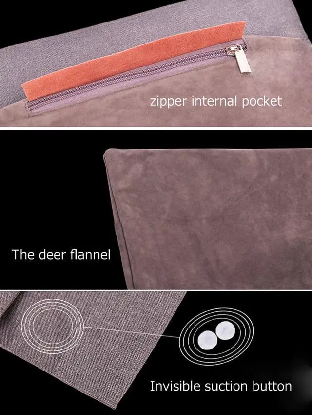 Alt view image 6 of 7 - Wellhouse Laptop Carrying Bags Business Bags Notebook Cases for 12, 13,13.3,14,14.4,15,15.6 Inch Tablet, Apple Macbook, Chromebook, Acer, Asus, Dell, Lenovo, HP, Samsung, Sony, Toshiba Laptop