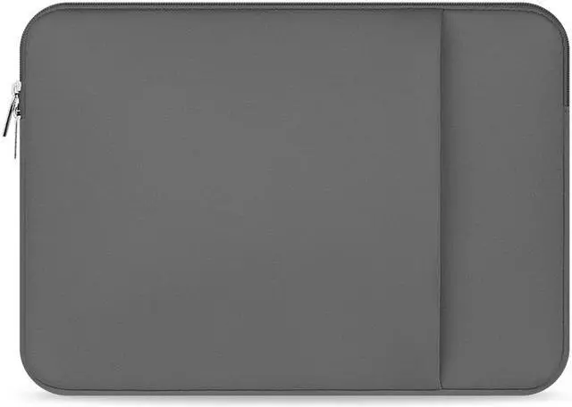 Alt view image 2 of 3 - Wellhouse 11" 11.6" 13.3" 14.1" 14.4" 14.6" 15" 15.4" 15.6" Notebook Case Laptop Bag Macbook Sleeve Tablet PC Cover Case For Macbook Air Pro HP SONY ASUS ACER Laptop Tablet PC(11-11.6 inch, Gray)