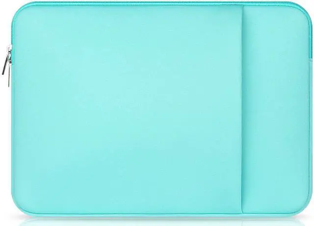 Alt view image 2 of 3 - Wellhouse 11" 11.6" 13.3" 14.1" 14.4" 14.6" 15" 15.4" 15.6" Notebook Case Laptop Bag Macbook Sleeve Tablet PC Cover Case For Macbook Air Pro HP SONY ASUS ACER Laptop Tablet PC(15.6 inch, Aqua Blue)