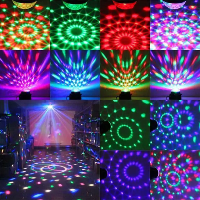 Alt view image 7 of 7 - A-LIGHT Sound Activated Party Lights with Remote Control Dj Lighting RBG Disco Ball, Strobe Lamp 7 Modes Stage Par Light for Home Room Dance Parties Birthday DJ Bar Karaoke Xmas Wedding Show Club Pub