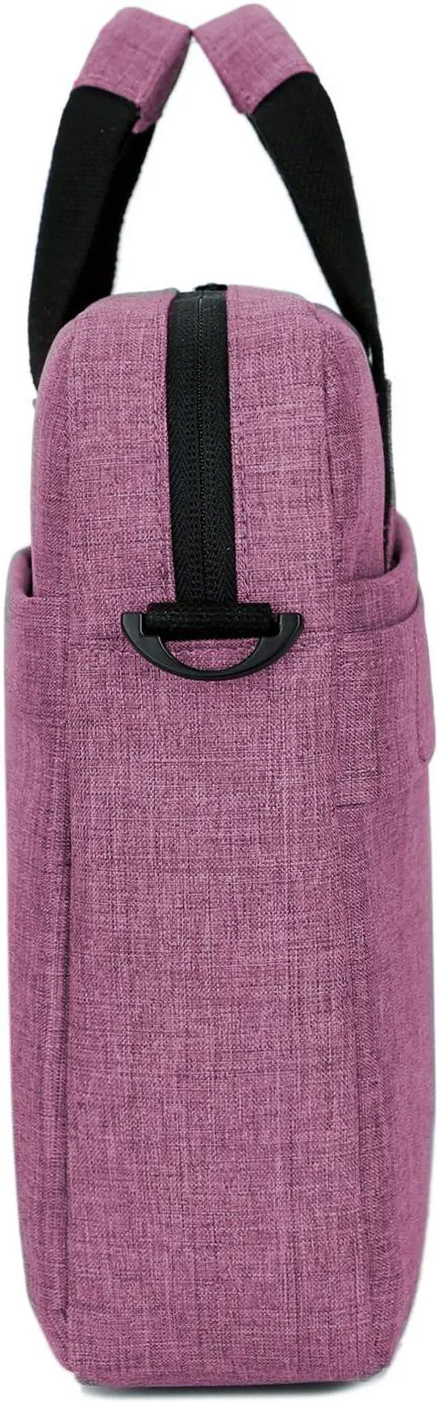 Alt view image 3 of 7 - BRINCH 13.3 Inch Stylish Lightweight Business Laptop Shoulder Messenger Bag Briefcase Sleeve Case for 13 - 13.3 Inches Laptop / Notebook / MacBook / Ultrabook / Chromebook Computers,Purple