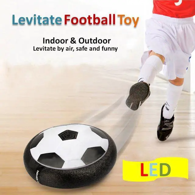Alt view image 6 of 7 - LUOMs The Amazing Hover Ball - LED Hoverball Lighted Excellent for Indoor and Outdoor Soccer Ball and Hoverball Archery – Made with Soft Padded Material, High-Speed Fan Superior Gliding Technology