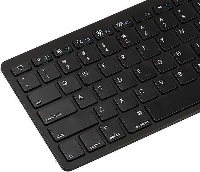 Alt view image 5 of 7 - LUOMs Bluetooth Ultra-Slim Keyboard for Apple iPad Air 3/2/1, 2017 New iPad Pro 9.7 12.9, iPad Mini 4/3/2/1, iPad 4/ 3/ 2, iPhone 6/6S, iPhone 6 plus and other Bluetooth Enabled Devices