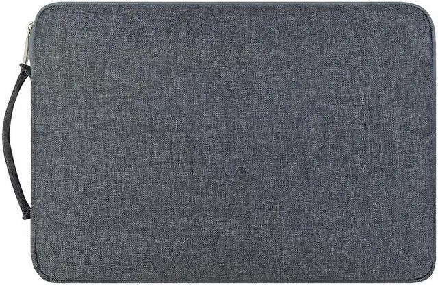 Alt view image 2 of 7 - WIWU 12.1" Business Laptop Sleeve Case with Handles Pockets for MacBook Pro Retina,Protective Computer Case Hand Bag 11-12 Inch for ASUS Acer Lenovo Dell HP Toshiba Chromebook Ultrabook Notebook,Gray