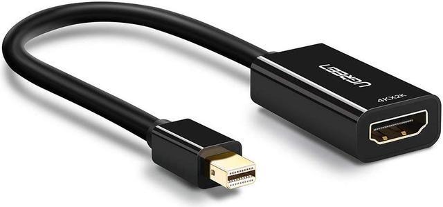 LUOM Mini DisplayPort (Thunderbolt) to HDMI Adapter 3K&4K Apple MacBook Pro MacBook Air, Microsoft Surface Pro Pro 3, Google - Black Mini DisplayPort Cables - Newegg.com