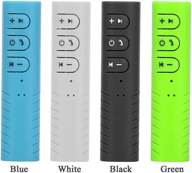 Alt view image 7 of 7 - LUOM Bluetooth Receiver Adapter Sports Headphones Wireless Earphone Audio Adapter With Mic For 3.5mm Jack Headphones AX-03, Green