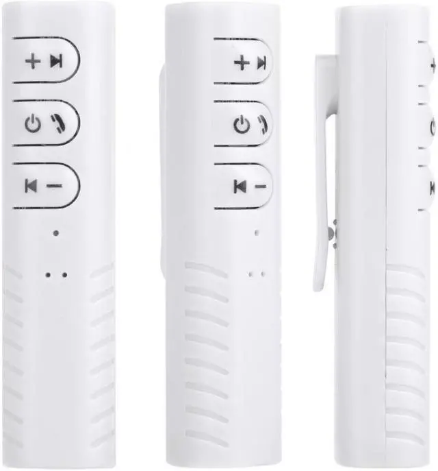 Alt view image 2 of 7 - LUOM AX-03 Sport Bluetooth Headphone Receiver Adapter Earphone Headphone Audio Wireless Adapter With Mic Microphone-White