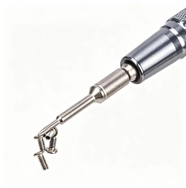 Alt view image 4 of 7 - Tri-point Y000 Screwdriver Ultra Smooth 0.6mm Y Tip Tri Wing Screwdriver compatible for iPhone Apple Watch Nintendo Switch OLED