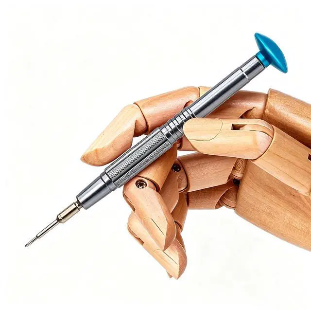 Alt view image 6 of 7 - Tri-point Y000 Screwdriver Ultra Smooth 0.6mm Y Tip Tri Wing Screwdriver compatible for iPhone Apple Watch Nintendo Switch OLED