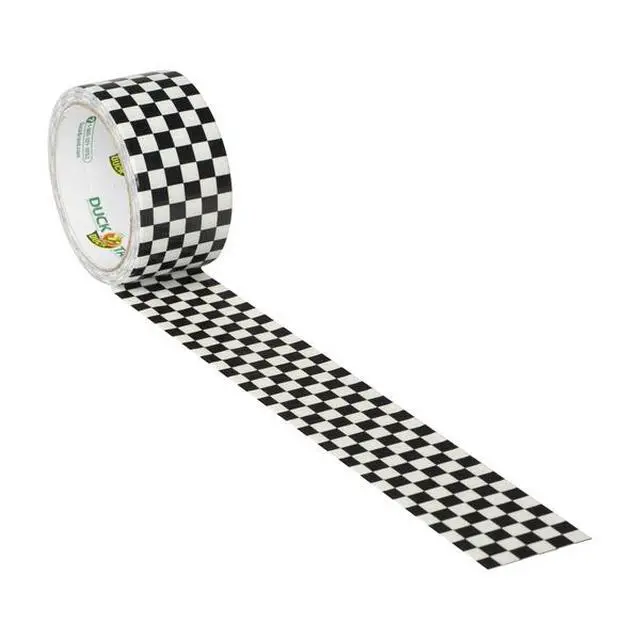 Alt view image 5 of 7 - Patterned Duck Tape 1.88"X10yd-Checkerboard