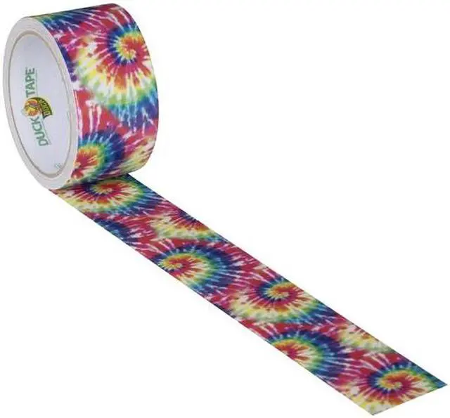 Alt view image 2 of 20 - Patterned Duck Tape 1.88"X10yd-Love Tie-Dye