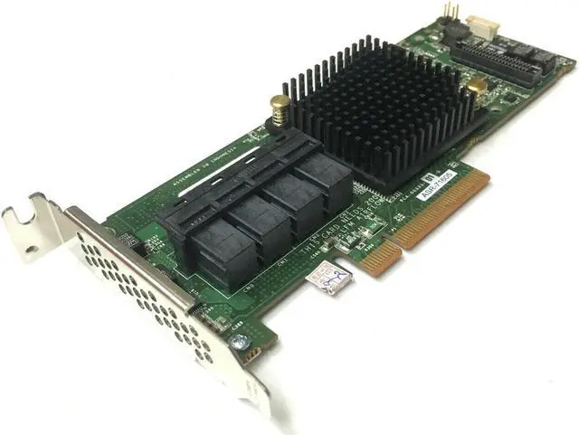 Alt view image 3 of 6 - Adaptec ASR-71605 2274400-R 16-Port 6Gb/s SAS SATA PCIe RAID Controller