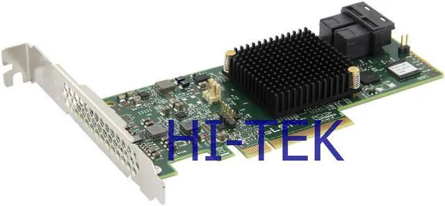 Alt view image 2 of 6 - LSI MegaRAID 9341-8i Single 8Port SATA/SAS PCI-E3.0 12Gb/s Controller Card