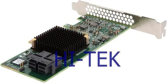 Alt view image 5 of 6 - LSI MegaRAID 9341-8i Single 8Port SATA/SAS PCI-E3.0 12Gb/s Controller Card