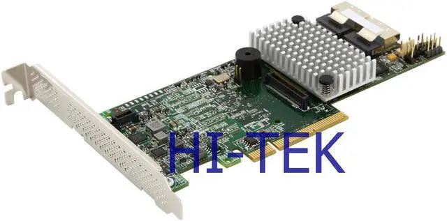 Alt view image 3 of 10 - LSI Logic LSI00330 MegaRAID SAS 9271-8i 8Port 6Gb/s PCI Express 3.0 1GB DDR3 Single Controller Card
