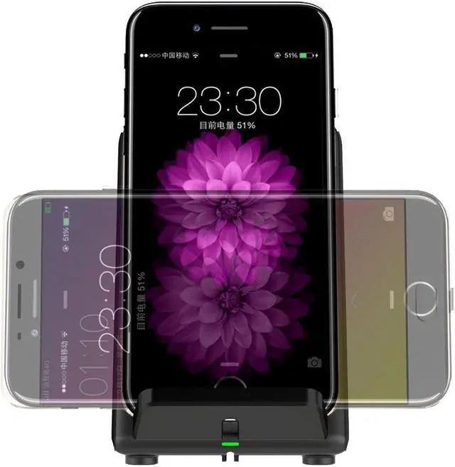 Alt view image 6 of 7 - Lian LifeStyle Super Intelligent Wireless Charger for Samsung, iPhone or Any QI-Enable Smartphone F18