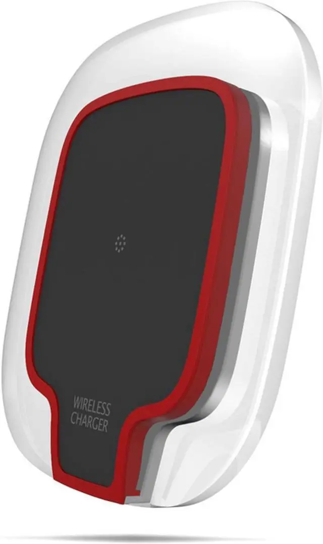 Alt view image 2 of 3 - Lian LifeStyle Super Intelligent Wireless Charger for Samsung, iPhone or Any QI-Enable Smartphone LY W7(Red)