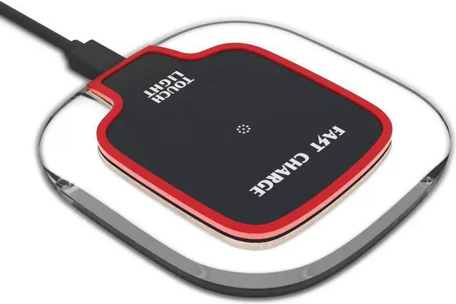 Main image of Lian LifeStyle Super Intelligent Wireless Charger for Samsung, iPhone or Any QI-Enable Smartphone LY W7(Red)