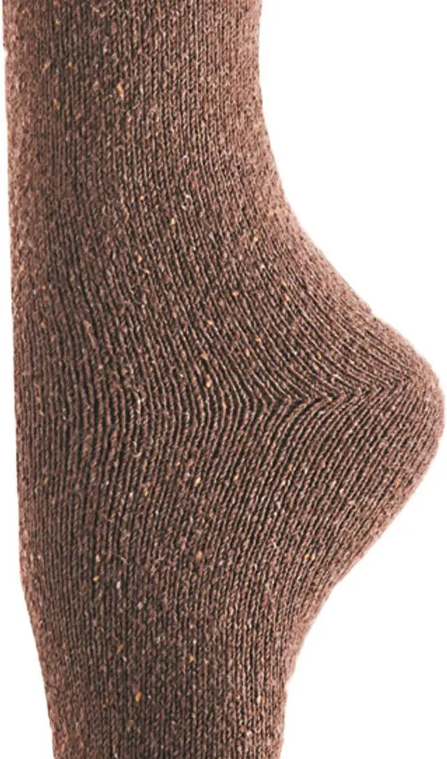 Alt view image 3 of 6 - Lovely Annie Women's 1 Pair Cute High Knee Cotton Socks, Cozy Fluffy Fancy with a Wide Color and Size Range A158212 One Size (Coffee)
