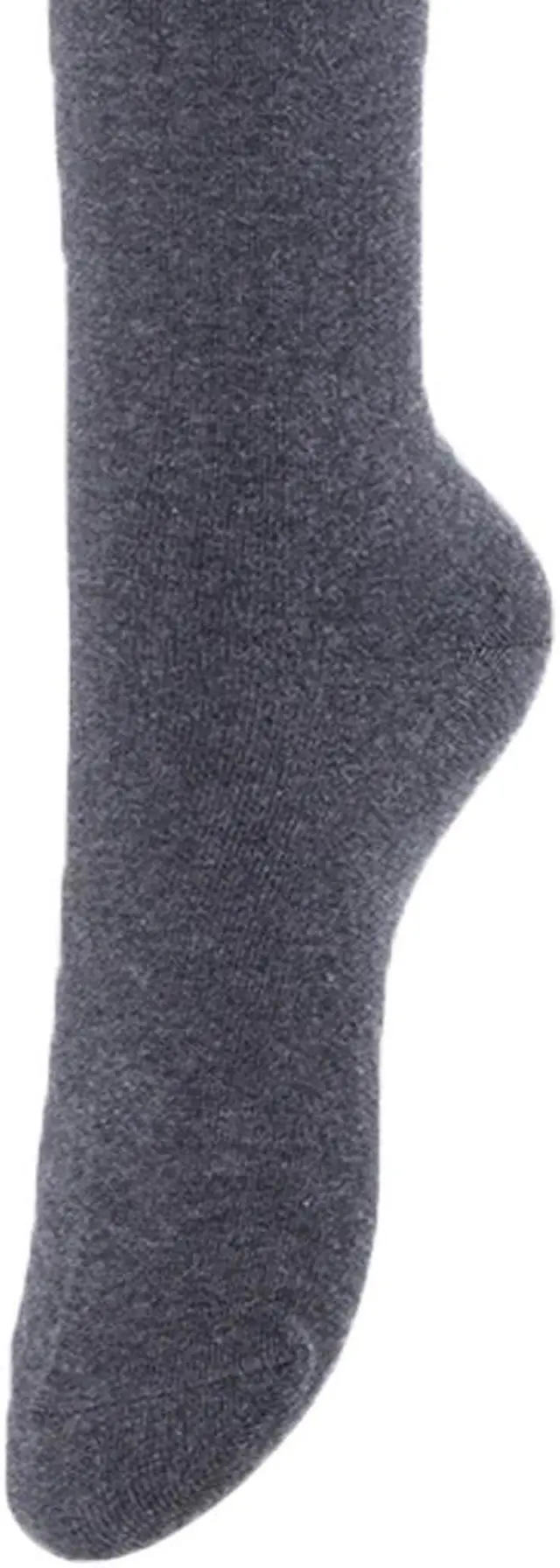 Alt view image 5 of 7 - Lovely Annie Women's 3 Pairs Incredible Durable Super Soft Unique Over Knee High Thigh High Cotton Socks Size 6-9 A1022(Dark Grey, Kakhi, White)