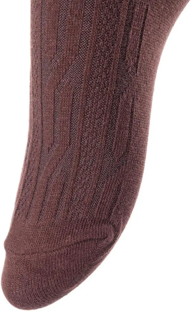 Alt view image 3 of 7 - Lovely Annie Big Girl's Women's 3 Pairs Incredible Durable Super Soft Unique Over Knee High Thigh High Cotton Socks Size 6-9 A1023(Coffee)