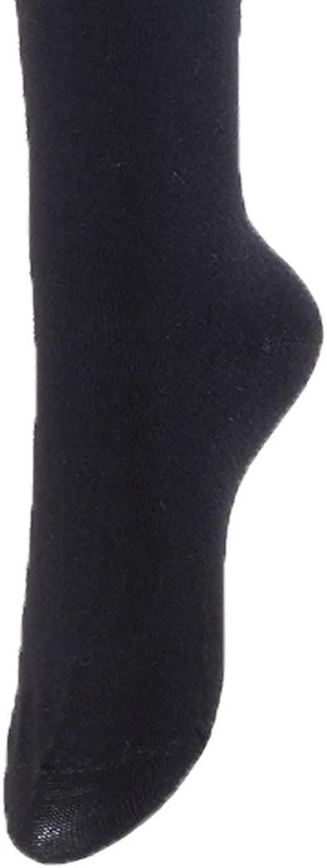 Alt view image 3 of 7 - Lovely Annie Women's 3 Pairs Incredible Durable Super Soft Unique Over Knee High Thigh High Cotton Socks Size 6-9 A1022(Black)
