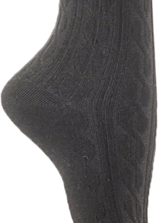 Alt view image 4 of 5 - Lian LifeStyle Women's 5 Pairs Adorable Comfortable Soft Thigh High Over Knee High Cotton Socks Size 6-9 L1024 (Black)