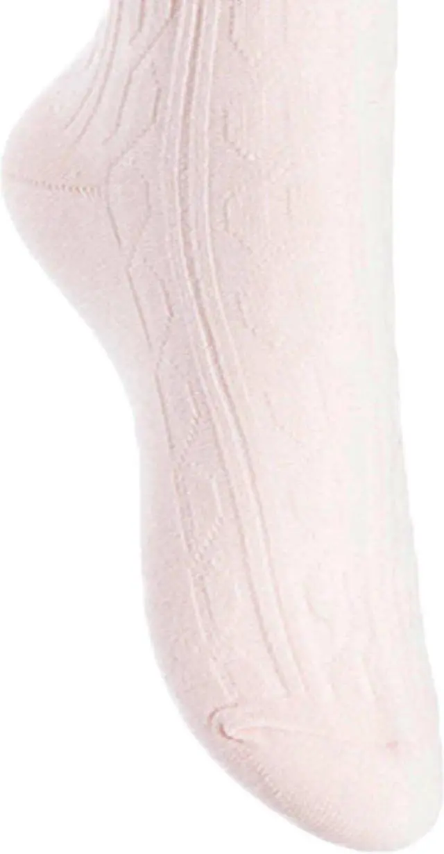 Alt view image 3 of 4 - Women's 4 Pairs Super Durable, Awesome, Comfortable, Soft Thigh High Cotton Boot Socks MJ1024 Size 6-9(Beige)