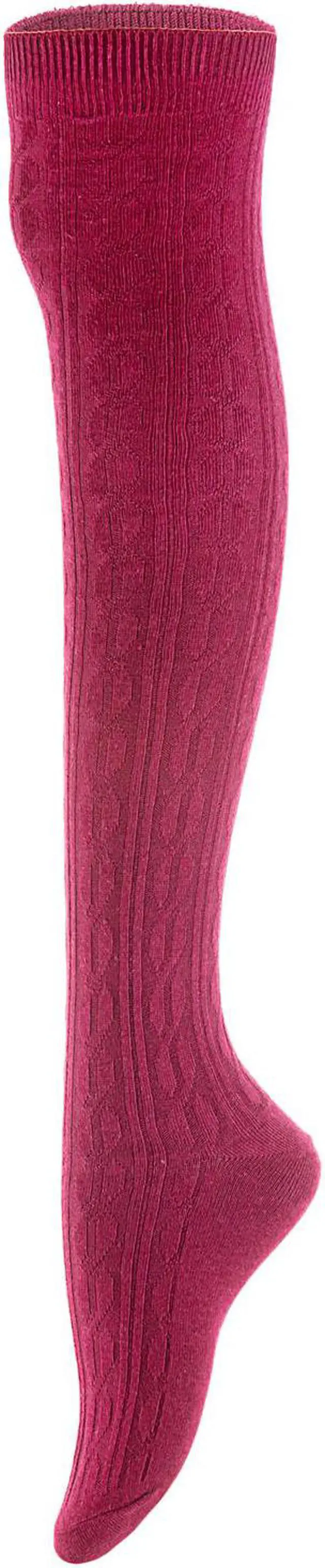 Alt view image 4 of 7 - Women's 4 Pairs Super Durable, Awesome, Comfortable, Soft Thigh High Cotton Boot Socks MJ1024 Size 6-9(Coffee,Beige,Wine, Dark Grey)