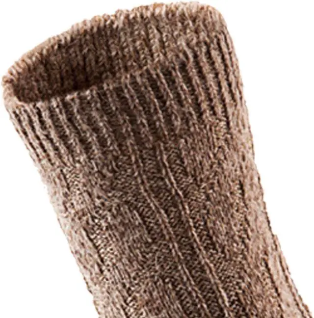 Alt view image 5 of 5 - Women's 6 Pairs Ultralight Breathable Cozy Wool Crew Socks. Sweat Absorbent Great Activewear for Fun Sports Size 6-9 HR1613(Brown)
