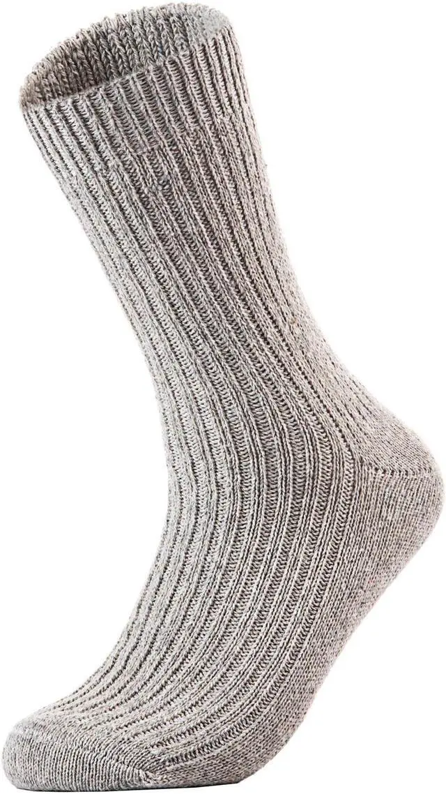 Alt view image 5 of 5 - Meso Women's Big Girl's 4 Pairs Comfortable Gorgeous Durable & Breathable Wool Crew Socks for Daily Use FS03 Medium (Assorted)
