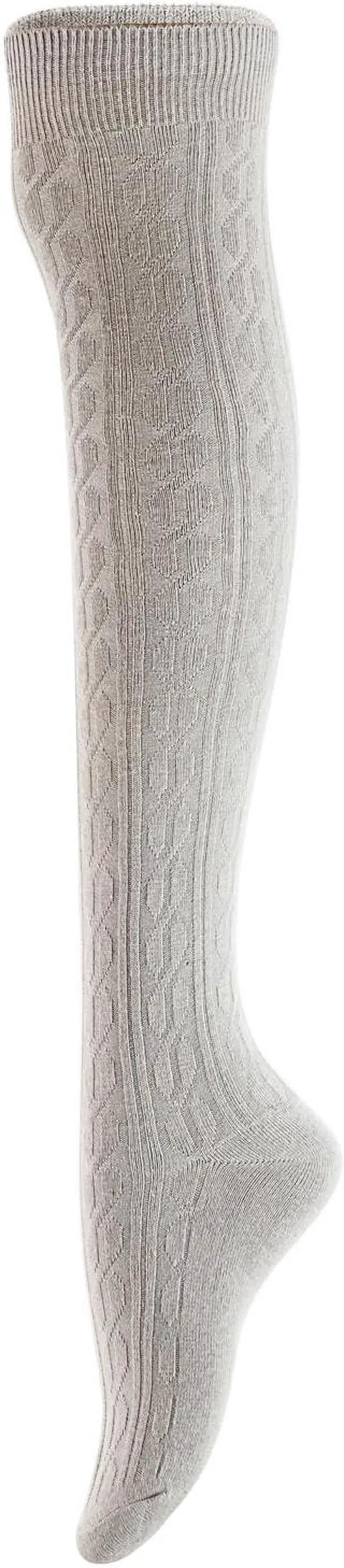 Alt view image 4 of 7 - Meso Women's Big Girl's 4 Pairs Knee High Cotton Socks, Strong yet Soft Cozy and Stylish Size 6-9 M1024 4C-03 (Black,Coffee, Grey, DarkGrey)