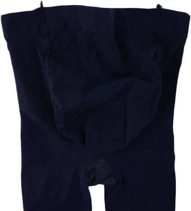 Main image of Lian LifeStyle Womens 1 Pair Full-Length Maternity Shapewear Tight Leggings Size XS (Navy)