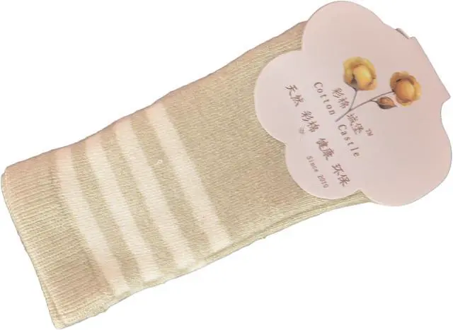 Main image of Lian LifeStyle Children's 3 Pairs Premium Cotton Crew Socks. Durable, Lightweight & Effective - Sweat Absorbent Great for Sports Honey Dew Size(2Y-4Y/14-16cm)