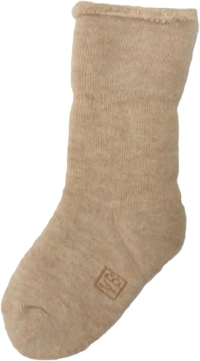 Alt view image 3 of 4 - Lian LifeStyle Soft, Fantastic, Adorable And Super Comfortable Children's 3 Pairs Wool blend Crew Socks Plain Color Size (Girl) 12M-24M (Beige)